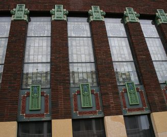 Photo: Historic Ellerbee Building Stained Glass