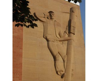 Photo: Enventis Lineman Bas Relief