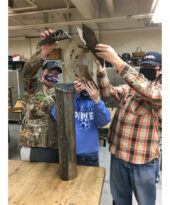 Photo: Janesville, Waldorf, Pemberton High School, Advanced Metal Sculpture Class